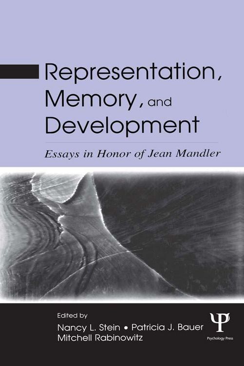 Produktbild: Representation, Memory, and Development