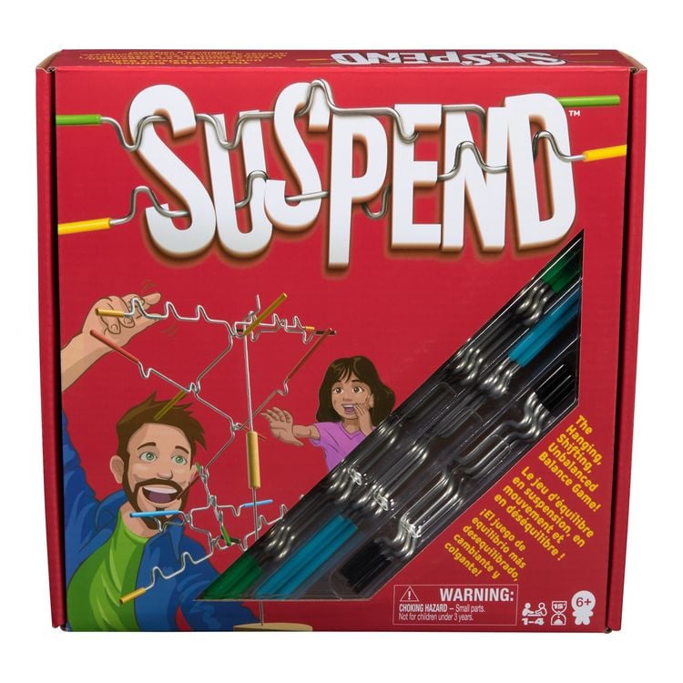 Produktbild: Suspend, das Balancespiel, bei dem alles in Bewegung ist, f&uuml;r 1-4 SpielerInnen ab 6 Jahren