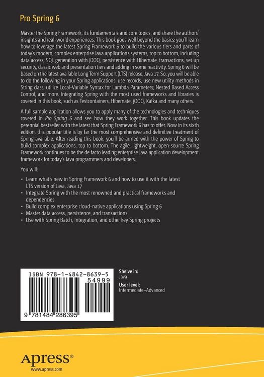 Produktbild: Pro Spring 6