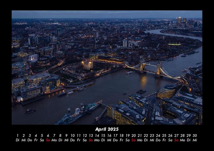 Produktbild: London - Impressionen 2025 Fotokalender DIN A3