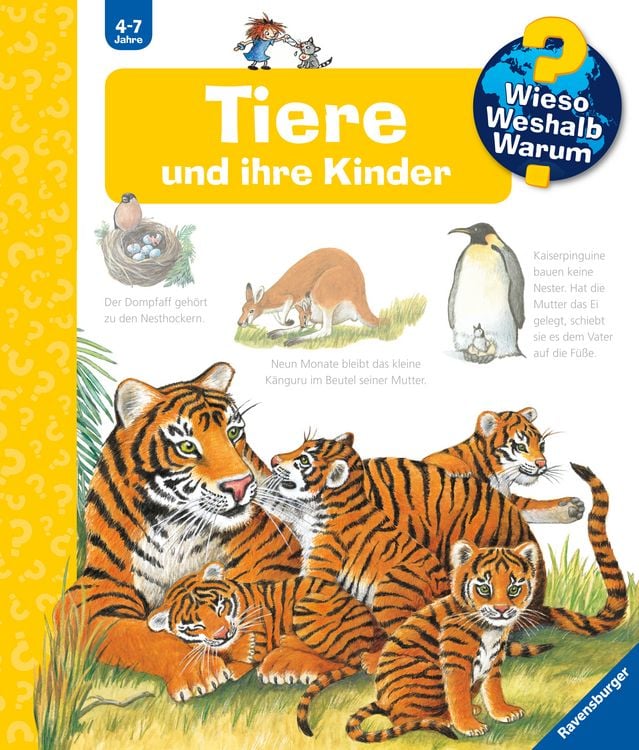 Produktbild: Wieso? Weshalb? Warum? Kernreihe (4-7 J.), Band 33 - Tiere und ihre Kinder