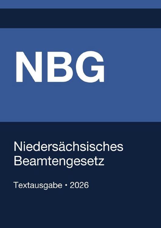 Produktbild: NBG - Nieders&auml;chsisches Beamtengesetz 2026