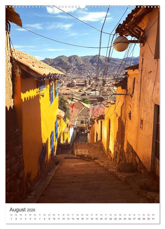 Produktbild: Eine Abenteuerreise durch Peru (Wandkalender 2026 DIN A2 hoch), CALVENDO Monatskalender