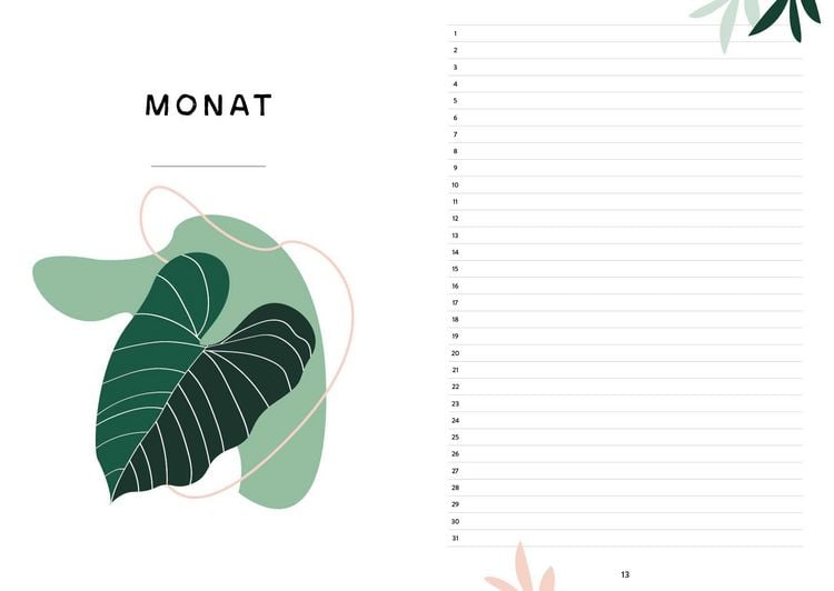 Produktbild: Mein Bullet Journal (Jungle Edition) – Besser planen & Träume verwirklichen