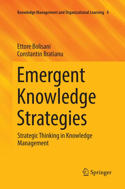 Produktbild: Emergent Knowledge Strategies