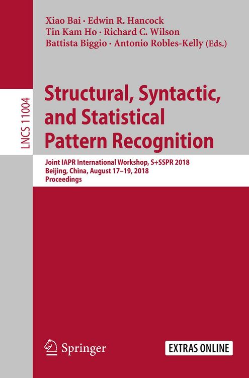 Produktbild: Structural, Syntactic, and Statistical Pattern Recognition