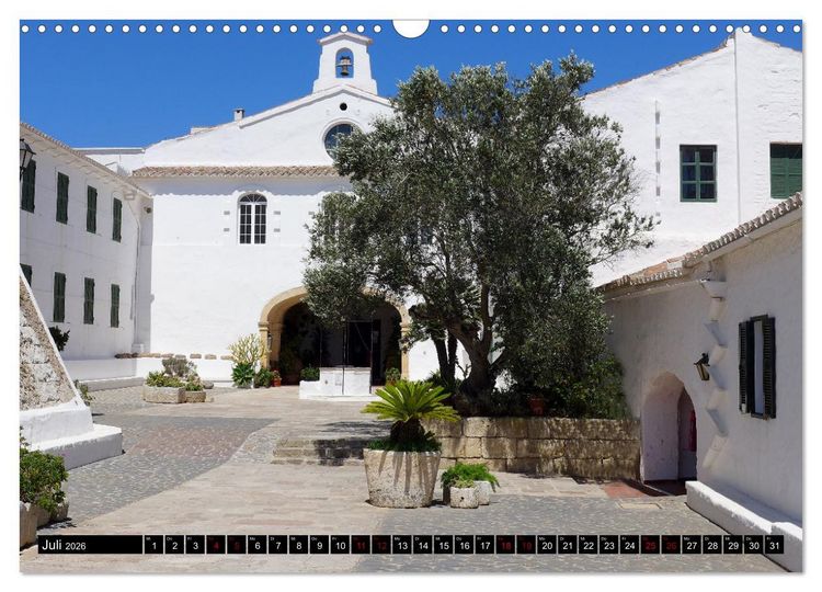 Produktbild: MENORCA Magie einer Insel (Wandkalender 2026 DIN A3 quer), CALVENDO Monatskalender