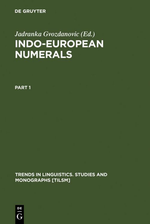 Produktbild: Indo-European Numerals