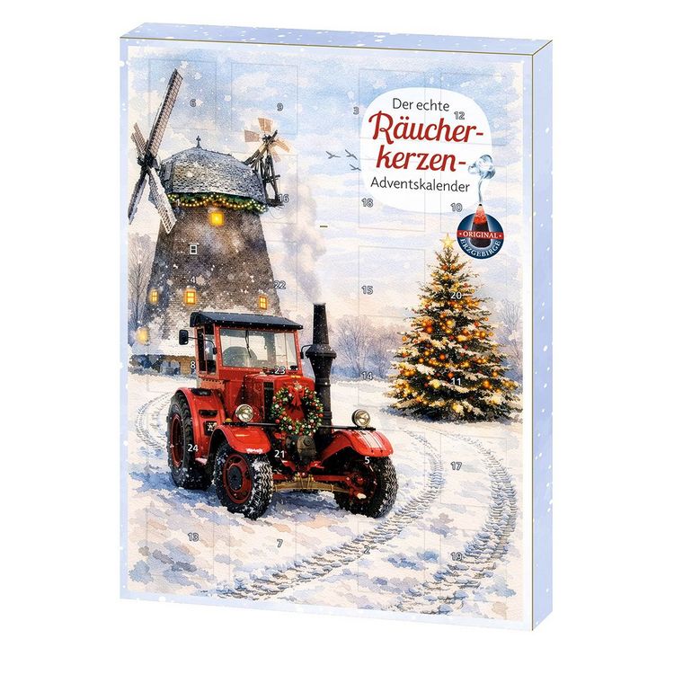 Produktbild: Der echte R&auml;ucherkerzen-Adventskalender
