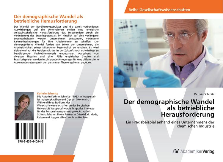 Produktbild: Der demographische Wandel als betriebliche Herausforderung