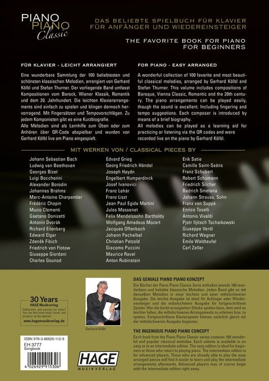 Produktbild: Piano Piano Classic leicht