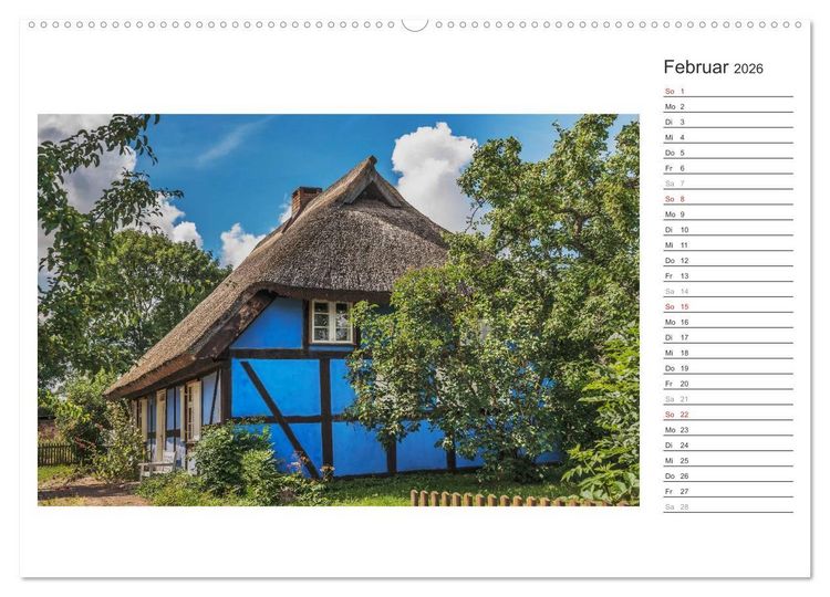 Produktbild: Zeit f&uuml;r Erholung - Insel Usedom / Geburtstagskalender (hochwertiger Premium Wandkalender 2026 DIN A2 quer), Kunstdruck in Hochglanz