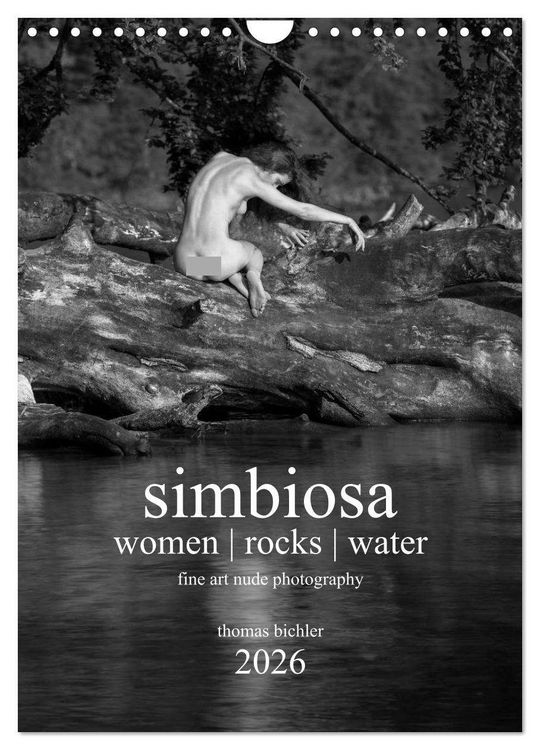 Produktbild: simbiosa ... fine art nude photography 2026 (Wall Calendar 2026 DIN A4 portrait), CALVENDO 12 Month Wall Calendar