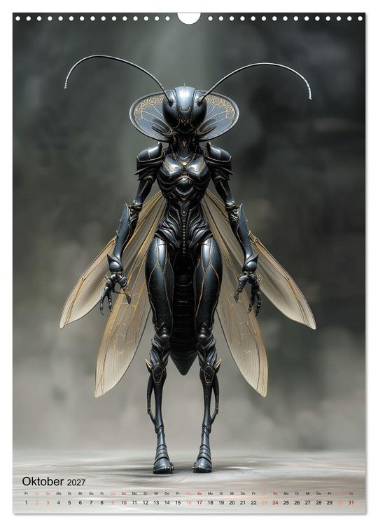 Produktbild: Insecta Fantastica (Wandkalender 2027 DIN A3 hoch), CALVENDO Monatskalender