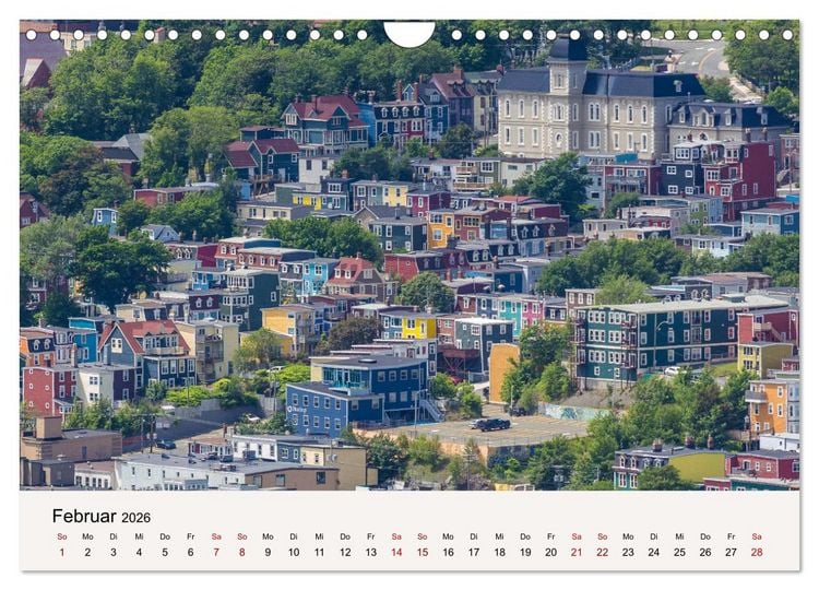 Produktbild: Neufundland Impressionen 2026 (Wandkalender 2026 DIN A4 quer), CALVENDO Monatskalender