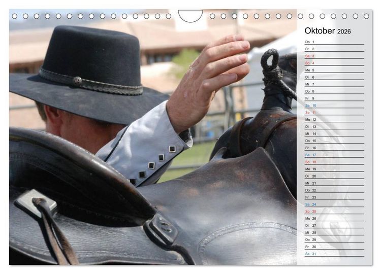 Produktbild: Faszination Rodeo (Wandkalender 2026 DIN A4 quer), CALVENDO Monatskalender