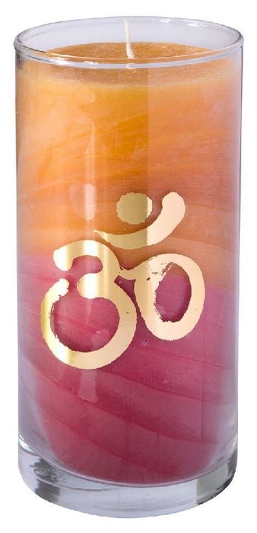 Produktbild: Kerze "Sunset Om" im Glas Stearin