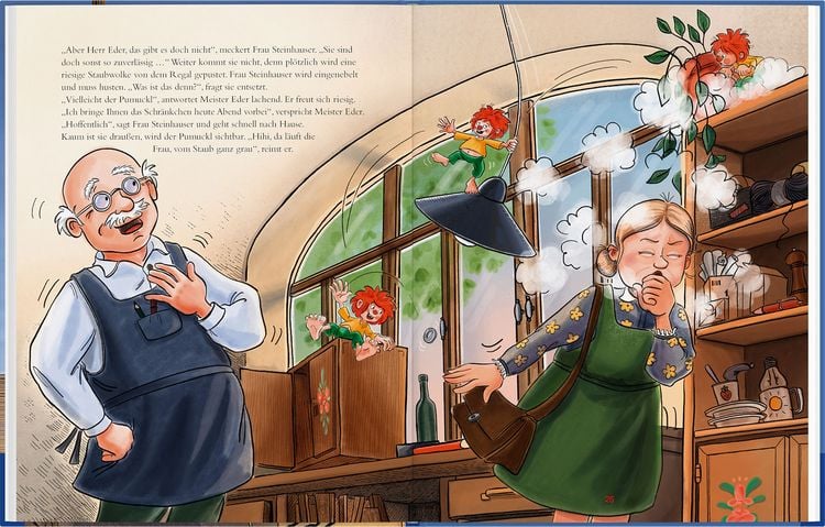 Produktbild: Pumuckl Bilderbuch. Pumuckl kommt zu Meister Eder