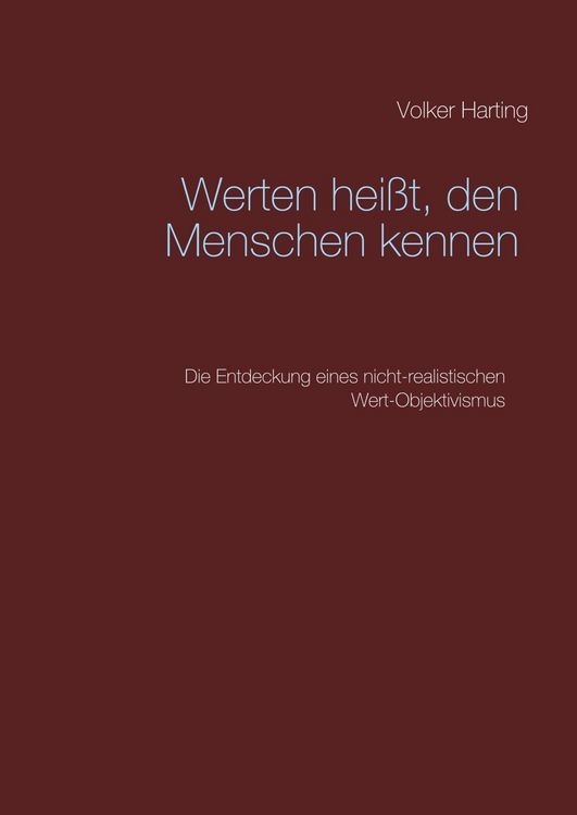 Produktbild: Werten hei&szlig;t, den Menschen kennen