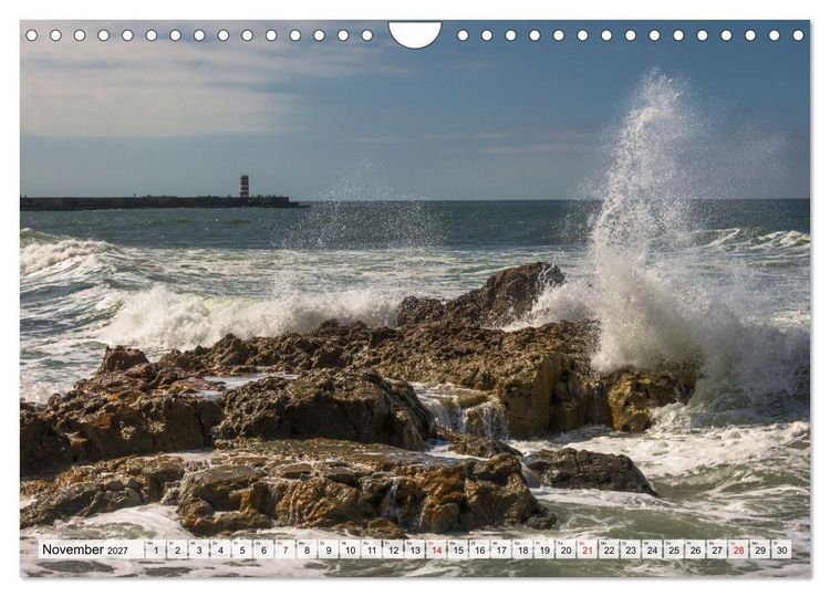Produktbild: Porto Magisch - Am Ufer des Douro (Wandkalender 2027 DIN A4 quer), CALVENDO Monatskalender