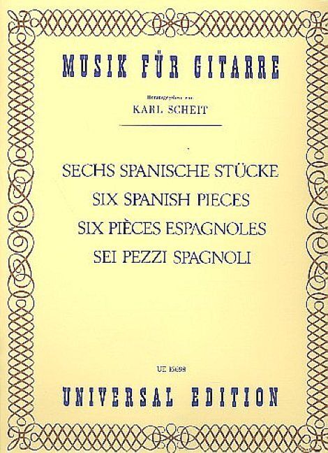 Produktbild: 6 Spanische St&uuml;cke