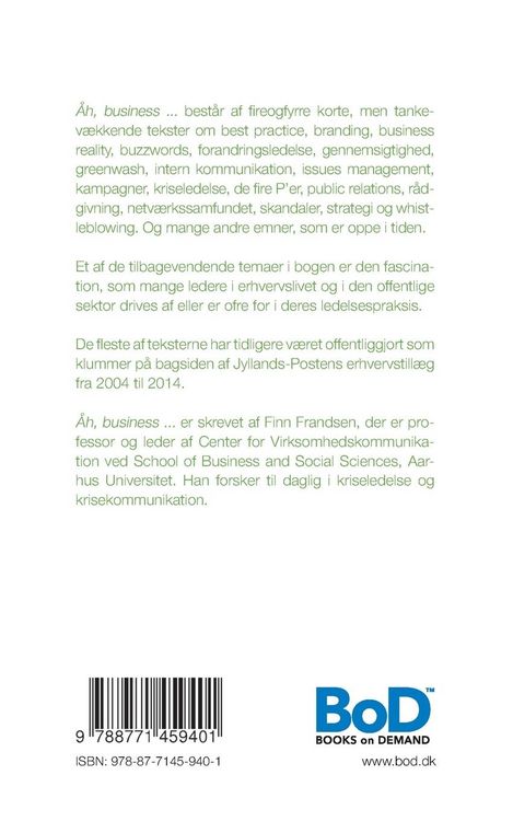 Produktbild: &Aring;h, business ...