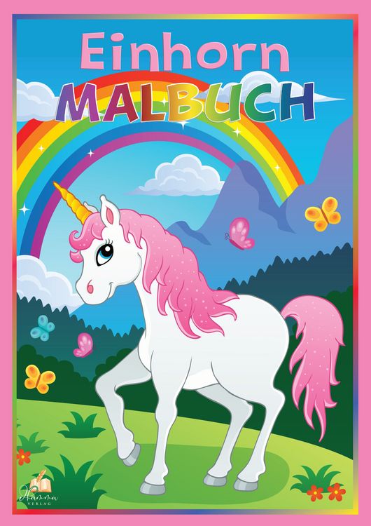 Produktbild: Einhorn Malbuch