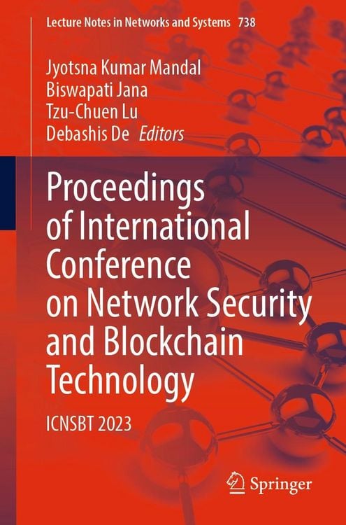 Produktbild: Proceedings of International Conference on Network Security and Blockchain Technology