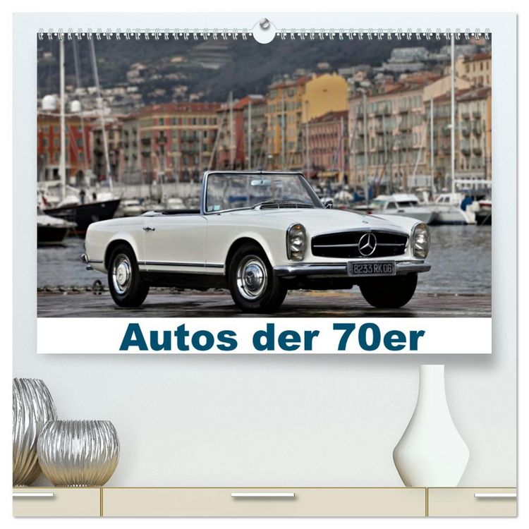 Produktbild: Autos der 70er (hochwertiger Premium Wandkalender 2026 DIN A2 quer), Kunstdruck in Hochglanz