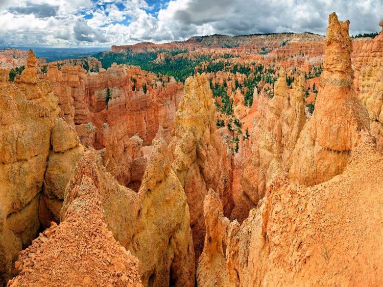Produktbild: CALVENDO Puzzle Amphitheater, Bryce Canyon, Utah, USA | 1000 Teile Lege-Gr&ouml;&szlig;e 64 &times; 48 cm Foto-Puzzle f&uuml;r gl&uuml;ckliche Stunden