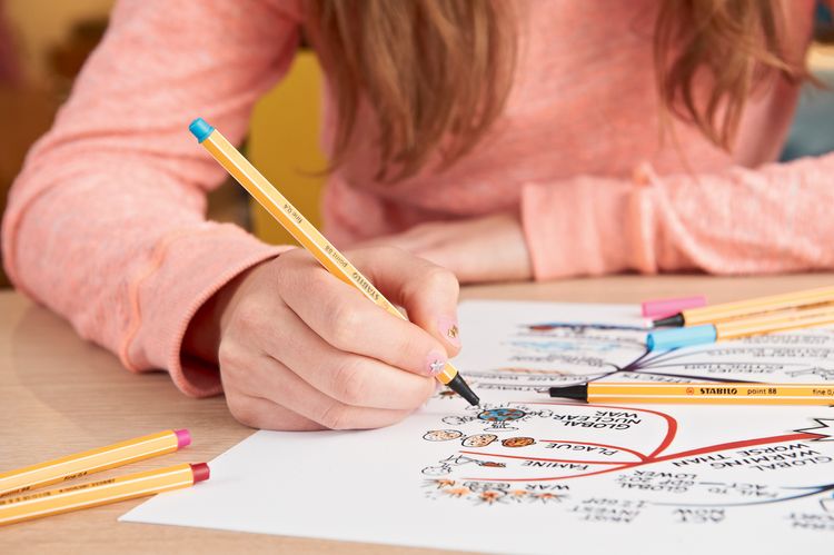 Produktbild: STABILO Fineliner point 88 rot