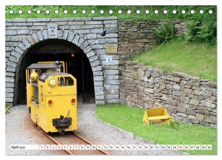 Produktbild: Wunderbares Erzgebirge (Tischkalender 2026 DIN A5 quer), CALVENDO Monatskalender