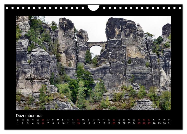 Produktbild: Br&uuml;cken weltweit (Wandkalender 2026 DIN A4 quer), CALVENDO Monatskalender