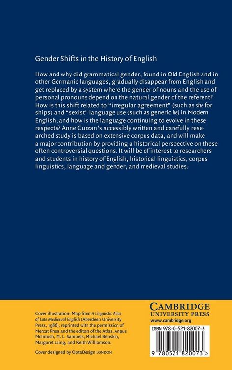 Produktbild: Gender Shifts in the History of English