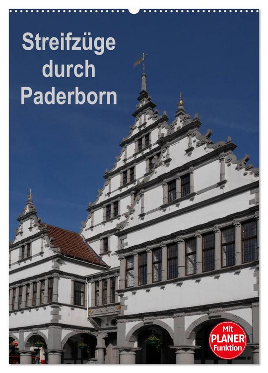 Produktbild: Streifz&uuml;ge durch Paderborn (Wandkalender 2026 DIN A2 hoch), CALVENDO Monatskalender