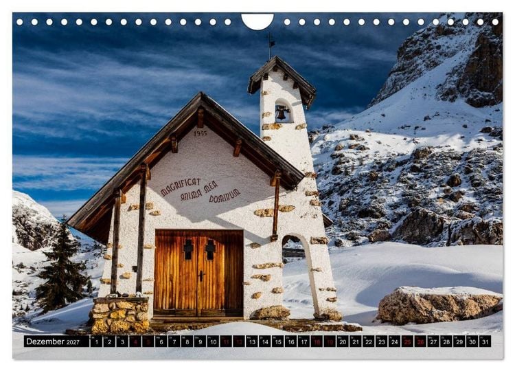 Produktbild: Lagazuoi Dolomiten (Wandkalender 2027 DIN A4 quer), CALVENDO Monatskalender