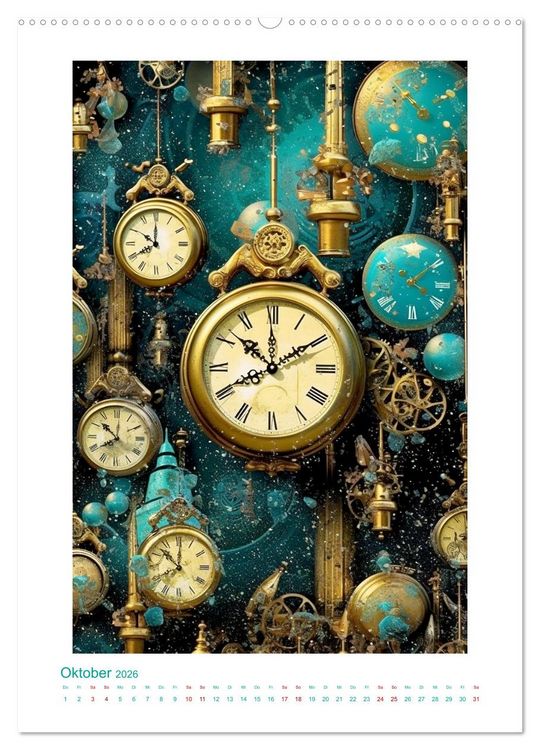 Produktbild: Farbensinfonie (hochwertiger Premium Wandkalender 2026 DIN A2 hoch), Kunstdruck in Hochglanz