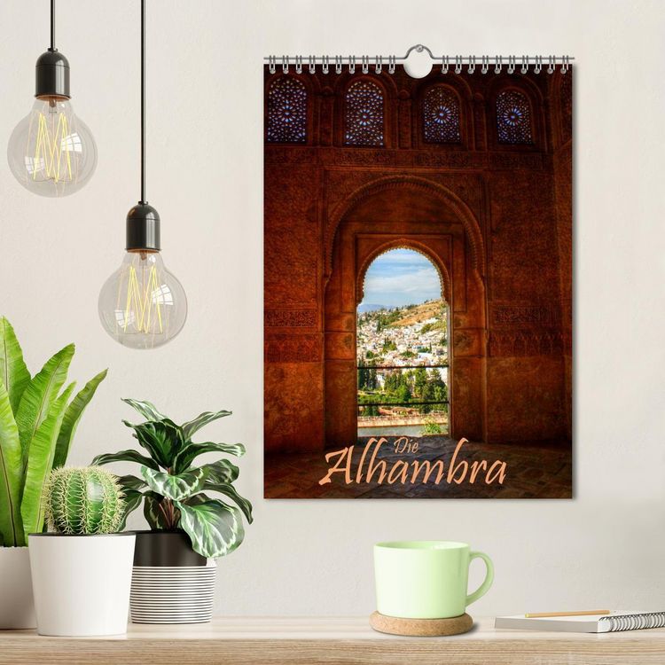 Produktbild: Die Alhambra (Wandkalender 2026 DIN A4 hoch), CALVENDO Monatskalender
