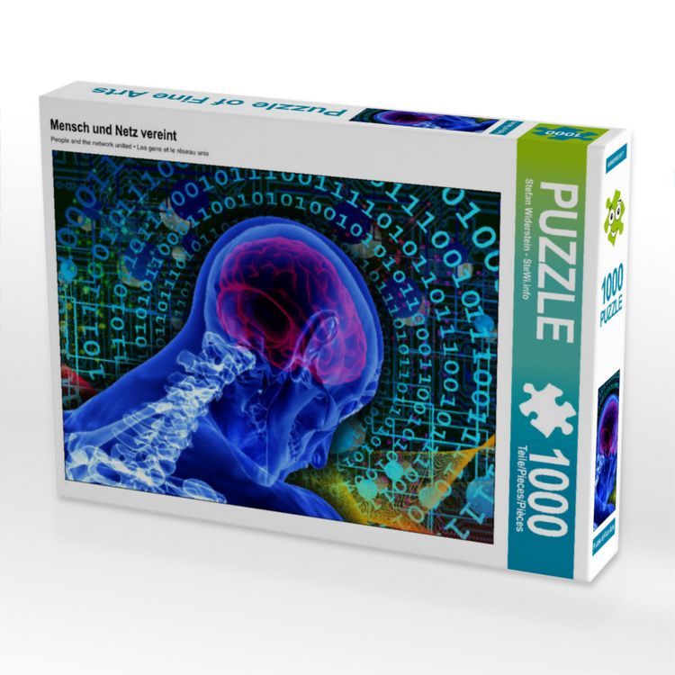 Produktbild: CALVENDO Puzzle Mensch und Netz vereint | 1000 Teile Lege-Gr&ouml;&szlig;e 64x48cm Foto-Puzzle f&uuml;r gl&uuml;ckliche Stunden
