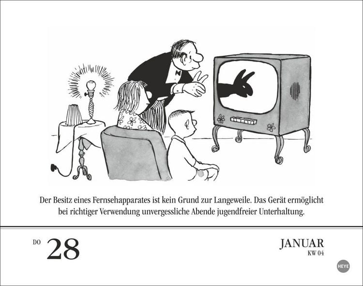 Produktbild: Loriot Tagesabrei&szlig;kalender 2027