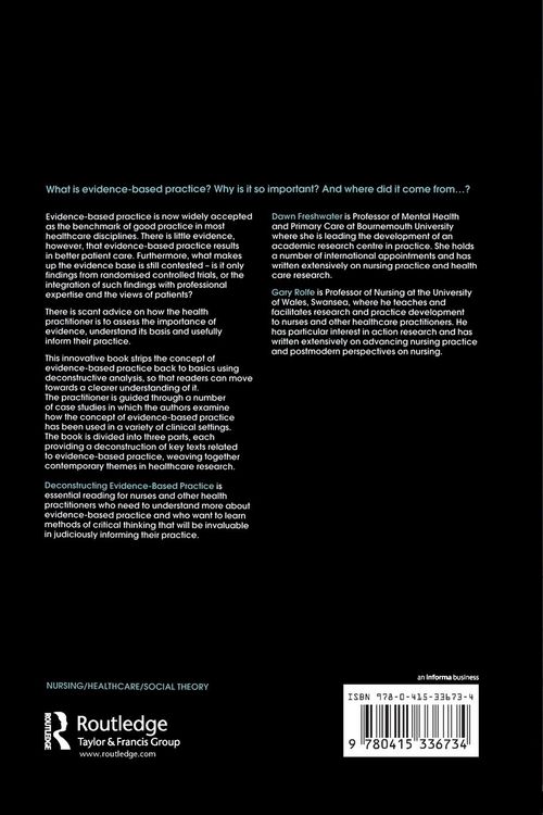 Produktbild: Deconstructing Evidence-Based Practice
