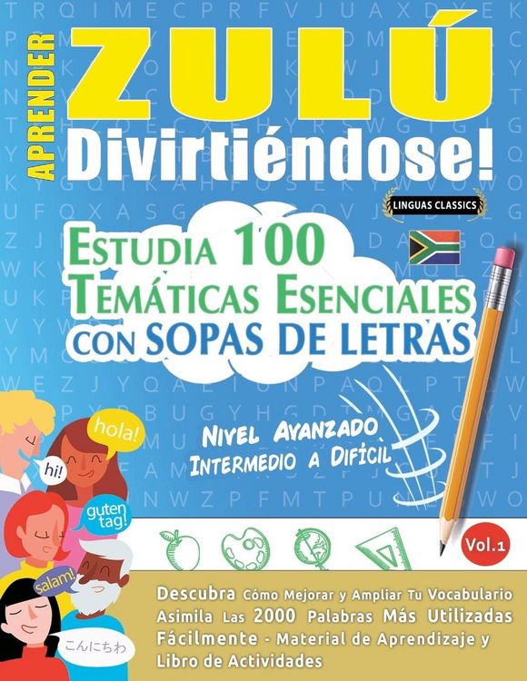 Produktbild: Aprender Zul&uacute; Divirti&eacute;ndose! - Nivel Avanzado