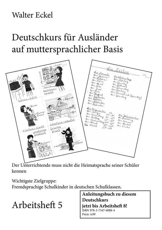 Produktbild: Deutschkurs f&uuml;r Ausl&auml;nder auf muttersprachlicher Basis - Arbeitsheft 5
