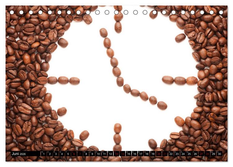 Produktbild: Kaffee Variationen (Tischkalender 2026 DIN A5 quer), CALVENDO Monatskalender