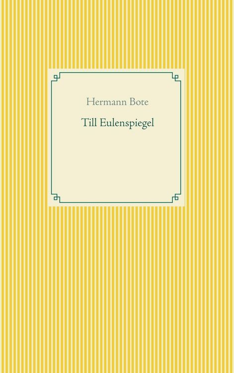 Produktbild: Till Eulenspiegel