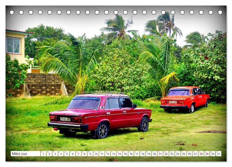 Produktbild: LADA-1600 - Russlands popul&auml;rstes Automobil (Tischkalender 2026 DIN A5 quer), CALVENDO Monatskalender