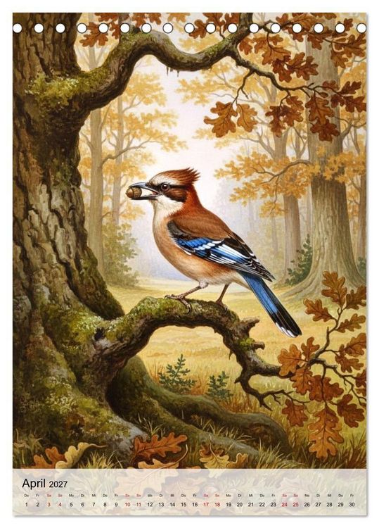 Produktbild: V&ouml;gel, die man selten sieht (Tischkalender 2027 DIN A5 hoch), CALVENDO Monatskalender
