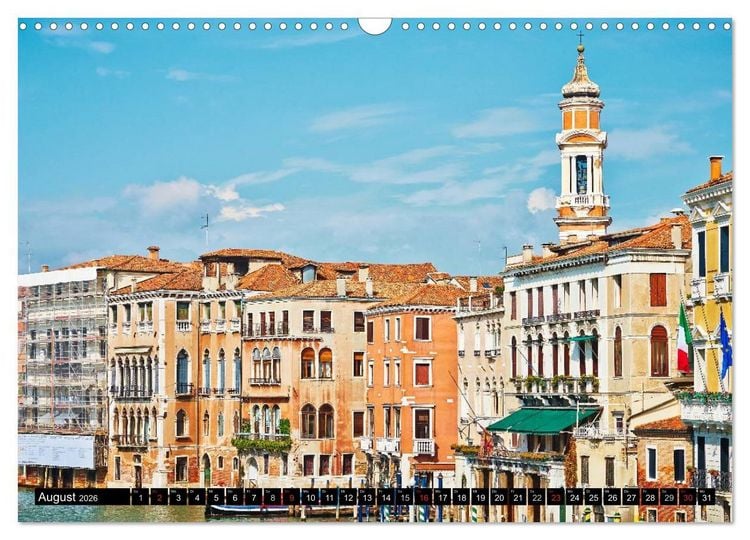 Produktbild: Besuch in Venedig (Wandkalender 2026 DIN A3 quer), CALVENDO Monatskalender