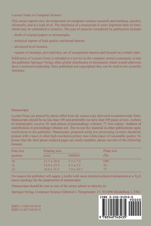 Produktbild: Algorithms and Data Structures