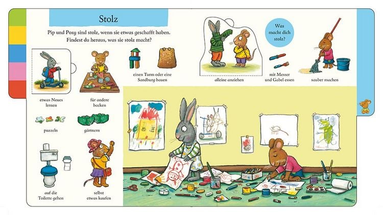 Produktbild: Pip und Posy. Das gro&szlig;e Buch der Gef&uuml;hle